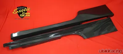 Exotic Car Gear Carbon Fiber 1-Pair OEM Side Skirts Ferrari 458 - ECG-FER-458SS