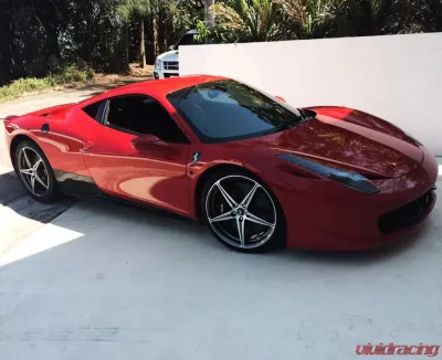 Exotic Car Gear Carbon Fiber 1-Pair OEM Side Skirts Ferrari 458 - ECG-FER-458SS