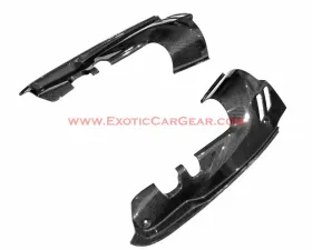Exotic Car Gear Carbon Fiber Right&Left Engine Bay Shields Ferrari 488 Spider