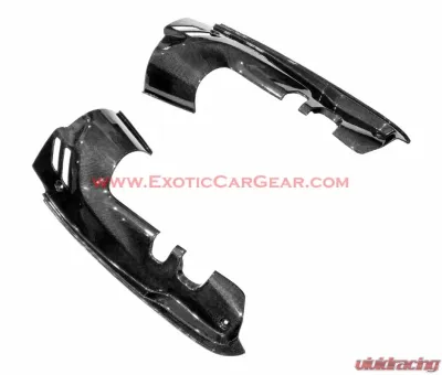 Exotic Car Gear Carbon Fiber Right&Left Engine Bay Shields Ferrari 488 Spider - ECG-FER-488EBPS2