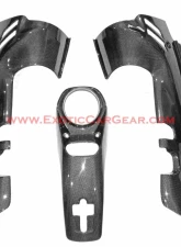 Exotic Car Gear Carbon Fiber 3pc Engine Bay Set Ferrari 488 Spider                                     - ECG-FER-488EBPS3 - Image 3