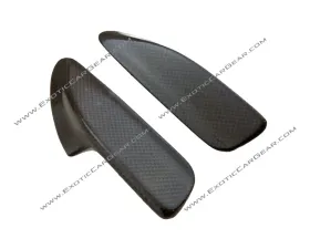 Exotic Car Gear Carbon Fiber 1-Pair Replacement Outer Door Handles Ferrari 488 GTB/Spider