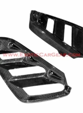 Exotic Car Gear Carbon Fiber 1-Pair Rear Engine Lid Louvers Ferrari 488 Spider                                     - ECG-FER-488REVS - Image 4