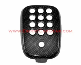 Exotic Car Gear Carbon Fiber Rear Fog Light Cover w/ Camera Hole Ferrari 488 GTB/Spider