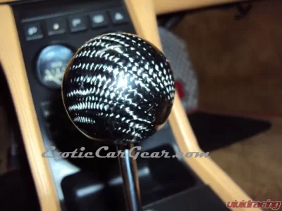 Exotic Car Gear Carbon Fiber Gear Shift Knob Ferrari 348 | 355 | 360 | F430 - ECG-FER-CFSK