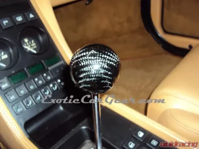 Exotic Car Gear Carbon Fiber Gear Shift Knob Ferrari 348 | 355 | 360 | F430 - ECG-FER-CFSK