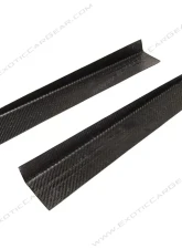 Exotic Car Gear Carbon Fiber 1-Pair Door Sills w/ Embossed Script Ferrari F12 Berlinetta                                     - ECG-FER-F12DS - Image 2