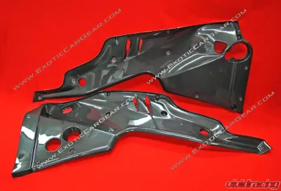 Exotic Car Gear Carbon Fiber Right&Left Engine Cover Panels Ferrari F12 Berlinetta - ECG-FER-F12EBP