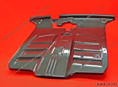 Exotic Car Gear Carbon Fiber Center Engine Cover Panel Ferrari F12 Berlinetta - ECG-FER-F12ECP