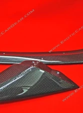 Exotic Car Gear Carbon Fiber 3pc Front Spoiler Lip Set Ferrari F12 Berlinetta                                     - ECG-FER-F12FL3 - Image 3