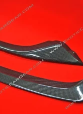 Exotic Car Gear Carbon Fiber 3pc Front Spoiler Lip Set Ferrari F12 Berlinetta                                     - ECG-FER-F12FL3 - Image 4