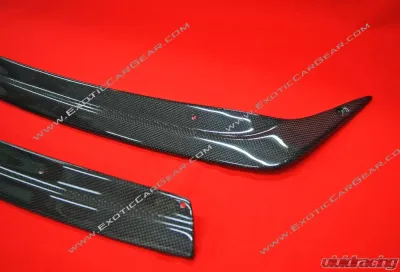Exotic Car Gear Carbon Fiber Right&Left Front Spoiler Splitter Blades Ferrari F12 Berlinetta - ECG-FER-F12FLB