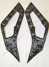 Exotic Car Gear Carbon Fiber 1-Pair Inner Door Panel Pull Trim Lamborghini Aventador LP700                                     - ECG-LAM-AVDPT - Image 3