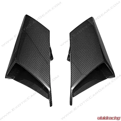Exotic Car Gear Carbon Fiber 1-Pair Engine Air Intakes Lamborghini Aventador LP700 - ECG-LAM-AVEAV