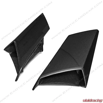 Exotic Car Gear Carbon Fiber 1-Pair Engine Air Intakes Lamborghini Aventador LP700 - ECG-LAM-AVEAV