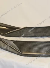 Exotic Car Gear Carbon Fiber 1-Pair R&L Front Bumper Lips Lamborghini Aventador LP700                                     - ECG-LAM-AVFBLS - Image 4
