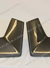 Exotic Car Gear Carbon Fiber 1-Pair R&L Front Bumper Lips Lamborghini Aventador LP700                                     - ECG-LAM-AVFBLS - Image 4