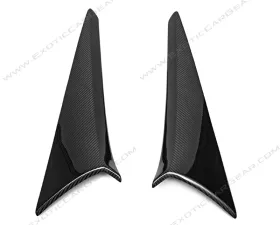 Exotic Car Gear Carbon Fiber 1-Pair Inner Door Panel Insert Trim Lamborghini Aventador LP700