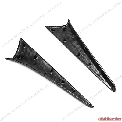 Exotic Car Gear Carbon Fiber 1-Pair Inner Door Panel Insert Trim Lamborghini Aventador LP700 - ECG-LAM-AVIDPT