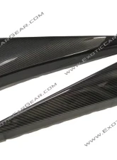 Exotic Car Gear Carbon Fiber 1-Pair Inner Door Panel Insert Trim Lamborghini Aventador LP700                                     - ECG-LAM-AVIDPT - Image 3