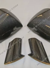 Exotic Car Gear Carbon Fiber 1-Pair Exterior Mirrors Housing & Base Lamborghini Aventador LP700                                     - ECG-LAM-AVMH - Image 3