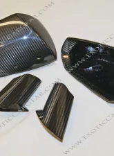Exotic Car Gear Carbon Fiber 1-Pair Exterior Mirrors Housing & Base Lamborghini Aventador LP700                                     - ECG-LAM-AVMH - Image 3
