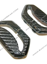 Exotic Car Gear Carbon Fiber 1-Pair Seatbet Pillar Trim Cover Lamborghini Aventador LP700                                     - ECG-LAM-AVSBT - Image 3