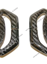Exotic Car Gear Carbon Fiber 1-Pair Seatbet Pillar Trim Cover Lamborghini Aventador LP700                                     - ECG-LAM-AVSBT - Image 2