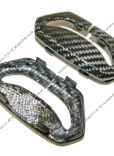 Exotic Car Gear Carbon Fiber 1-Pair Seatbet Pillar Trim Cover Lamborghini Aventador LP700                                     - ECG-LAM-AVSBT - Image 3