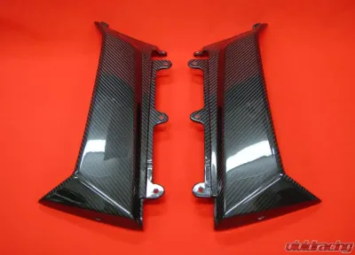 Exotic Car Gear Carbon Fiber 1-Pair Rear Quarter Side Scoop Lamborghini Aventador LP700 - ECG-LAM-AVSS