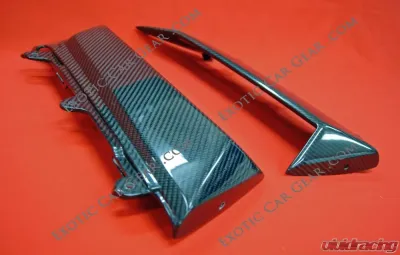 Exotic Car Gear Carbon Fiber 1-Pair Rear Quarter Side Scoop Lamborghini Aventador LP700 - ECG-LAM-AVSS