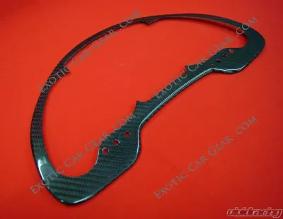 Exotic Car Gear Carbon Fiber Center Dash Gauge Cluster Trim Lamborghini Gallardo - ECG-LAM-GACDGT
