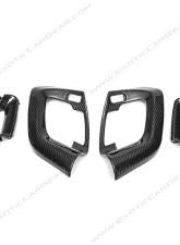 Exotic Car Gear Carbon Fiber 4pc Door Grab Handle Trim Lamborghini Gallardo                                     - ECG-LAM-GAIDHT - Image 3