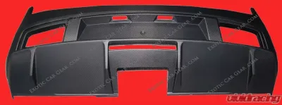 Exotic Car Gear Carbon Fiber Rear Bumper Diffuser Lamborghini Gallardo - ECG-LAM-GARBD