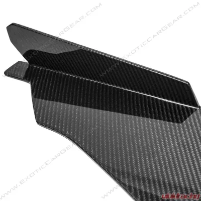 Exotic Car Gear Carbon Fiber 1-Pair Front Bumper Splitters Lamborghini Huracan LP610 - ECG-LAM-HUFLS