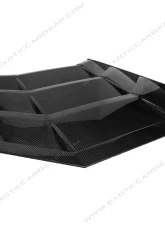 Exotic Car Gear Carbon Fiber Rear Louverd Engine Lid Cover Lamborghini Huracan LP610                                     - ECG-LAM-HULH - Image 3