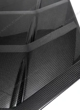 Exotic Car Gear Carbon Fiber Rear Louverd Engine Lid Cover Lamborghini Huracan LP610                                     - ECG-LAM-HULH - Image 4