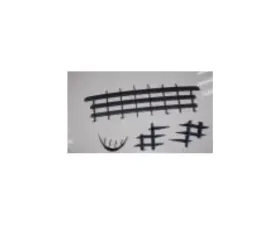 Exotic Car Gear Carbon Fiber Front Grill Inserts Lotus Elise 02-15
