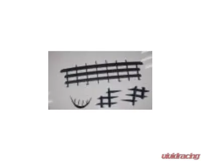 Exotic Car Gear Carbon Fiber Front Grill Inserts Lotus Elise 02-15 - ECG-LOT-EL25