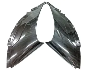Exotic Car Gear Carbon Fiber 1-Pair Side Intake Turning Vanes McLaren 650S