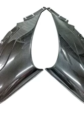 Exotic Car Gear Carbon Fiber 1-Pair Side Intake Turning Vanes McLaren 650S                                     - ECG-MCL-650SB - Image 4