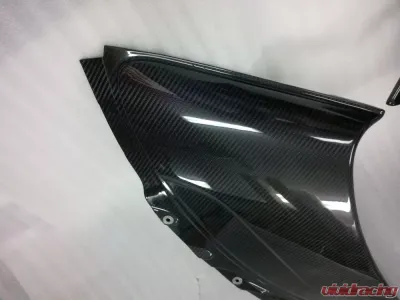Exotic Car Gear Carbon Fiber 1-Pair Side Intake Turning Vanes McLaren 650S - ECG-MCL-650SB