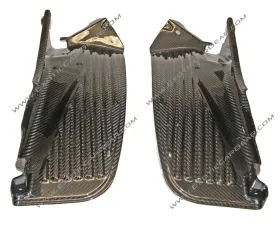 Exotic Car Gear Carbon Fiber R & L Inner Splash Shields McLaren 650S