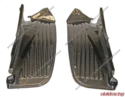 Exotic Car Gear Carbon Fiber R & L Inner Splash Shields McLaren 650S - ECG-MCL-FFS