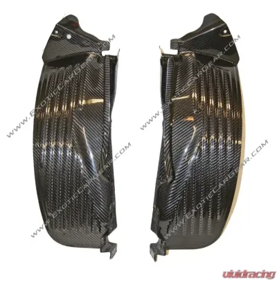 Exotic Car Gear Carbon Fiber R & L Inner Splash Shields McLaren 650S - ECG-MCL-FFS