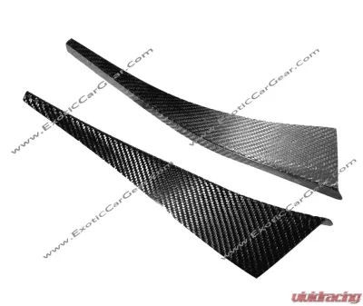 Exotic Car Gear Carbon Fiber 1-Pair GT4 Syle Front Canards McLaren 570S/540S - ECG-MCL-GT4FC