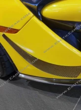 Exotic Car Gear Carbon Fiber 1-Pair GT4 Syle Front Canards McLaren 570S/540S                                     - ECG-MCL-GT4FC - Image 2