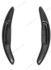Exotic Car Gear Carbon Fiber 1-Pair Matte Finish GT Paddle Shifters McLaren 650S/570S/540S/720S                                     - ECG-MCL-GTPSM - Image 2