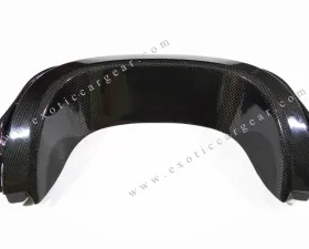 Exotic Car Gear Carbon Fiber Rear Exhaust Finisher Surround Porsche 981 Cayman/Boxster