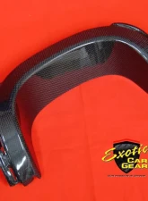 Exotic Car Gear Carbon Fiber Rear Exhaust Finisher Surround Porsche 981 Cayman/Boxster                                     - ECG-POR-981DM - Image 3
